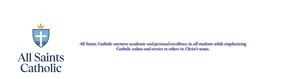 All Saints Catholic Schools Logo