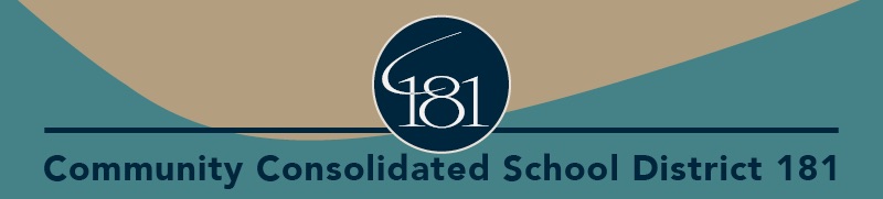 Community Consolidated School District 181 Logo