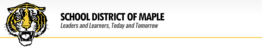School District of Maple Logo